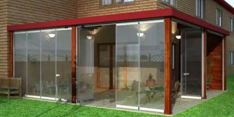 Поликарбонатни прозорци за верандата: как да направите сами остъкляване